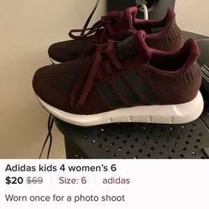 Adidas size 6